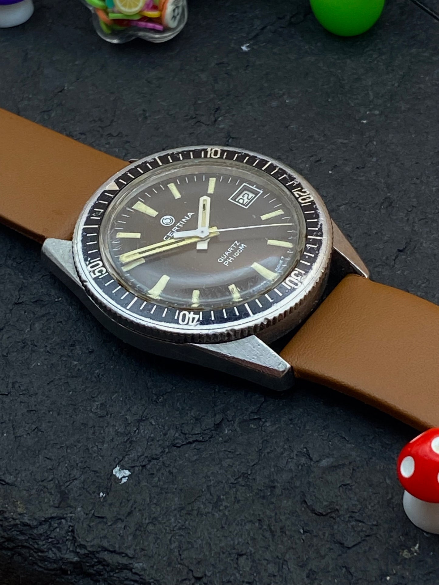 1981 Certina PH100m diver 750.3008.41