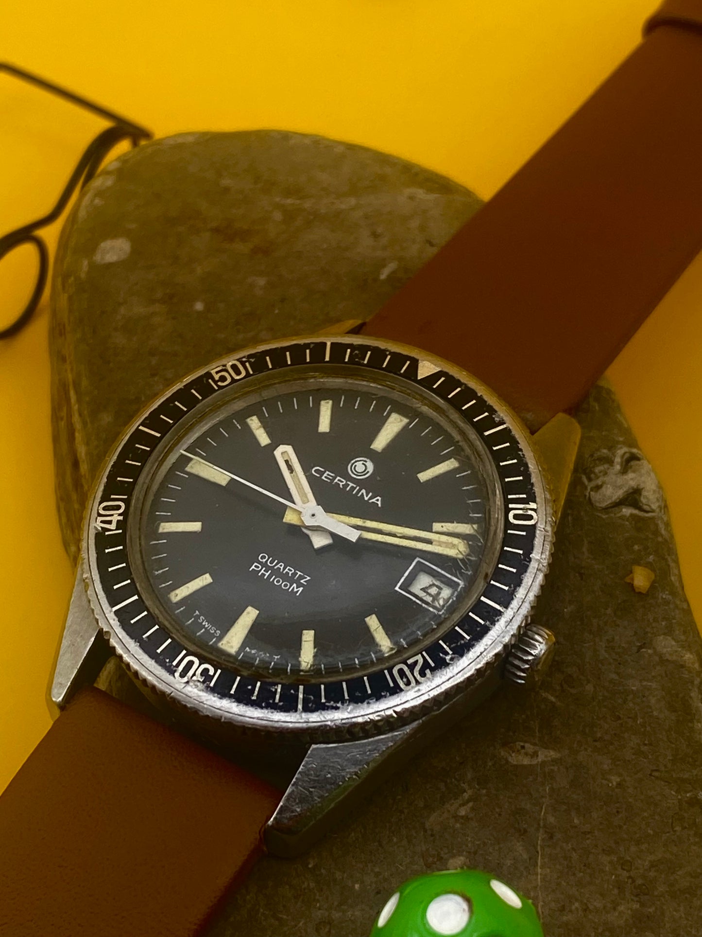 1981 Certina PH100m diver 750.3008.41