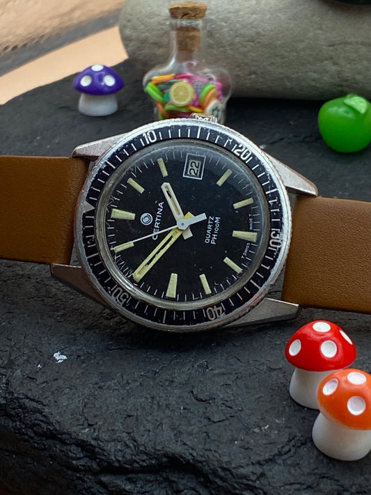 1981 Certina PH100m diver 750.3008.41